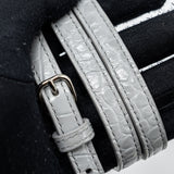 Luxar665 elegant leather Handbag flat lay view