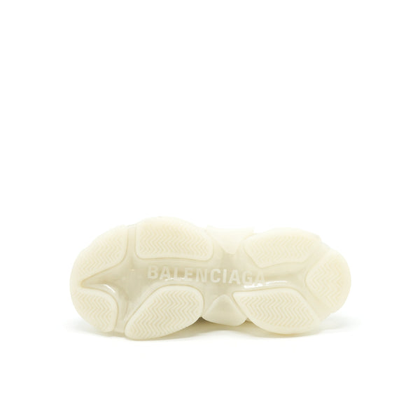 Balenciaga Size 36 Triple S Trainers Clear Sole White | Iconic Triple S Sneakers