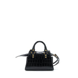 Luxar619 elegant leather Handbag side view