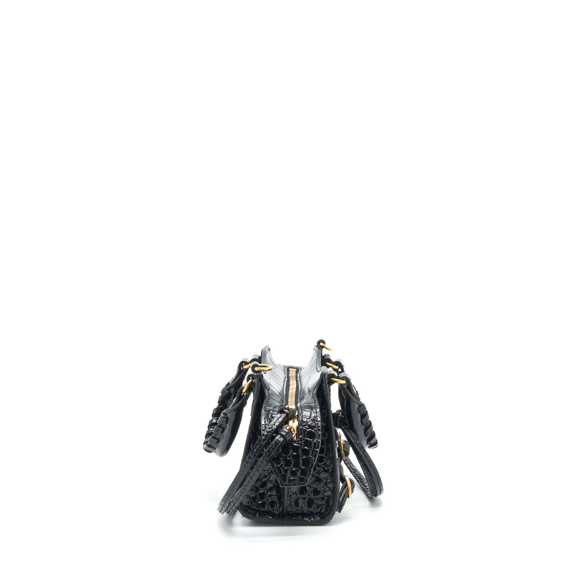 Luxar619 elegant leather Handbag back view