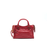 Luxar759 elegant leather Handbag back view