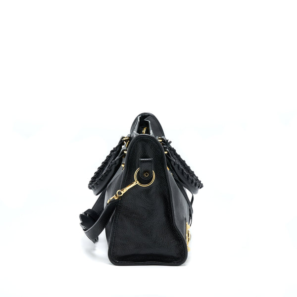 Balenciaga Edged City Bag Goatskin Black GHW — Designer Leather Handbag