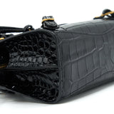 Luxar619 elegant leather Handbag flat lay view