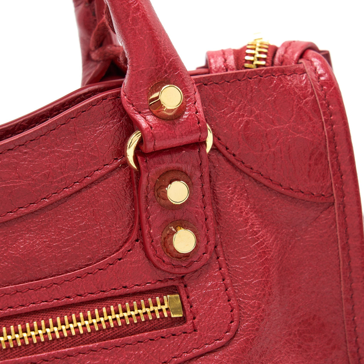 Luxar759 elegant leather Handbag top view