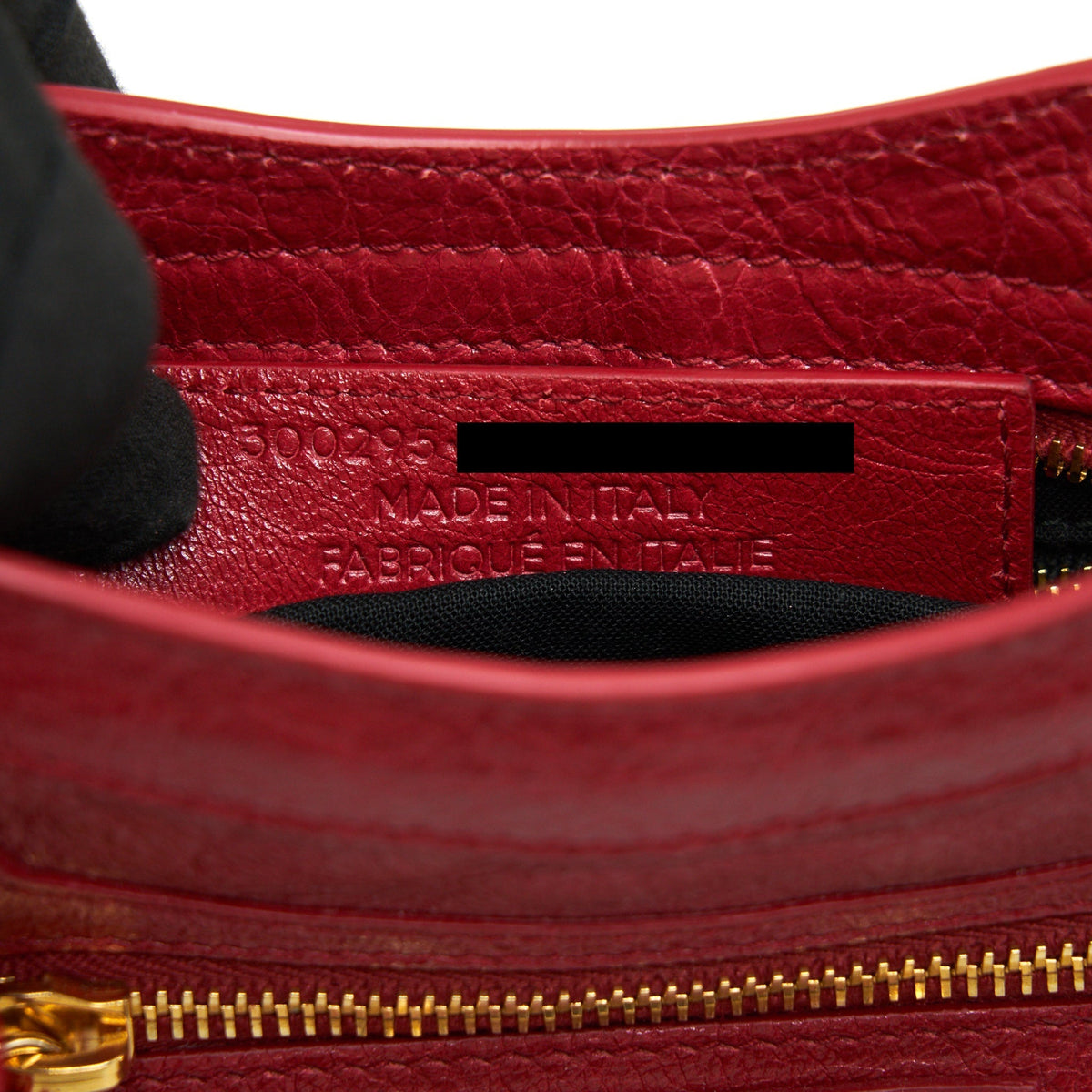 Luxar759 elegant leather Handbag side view