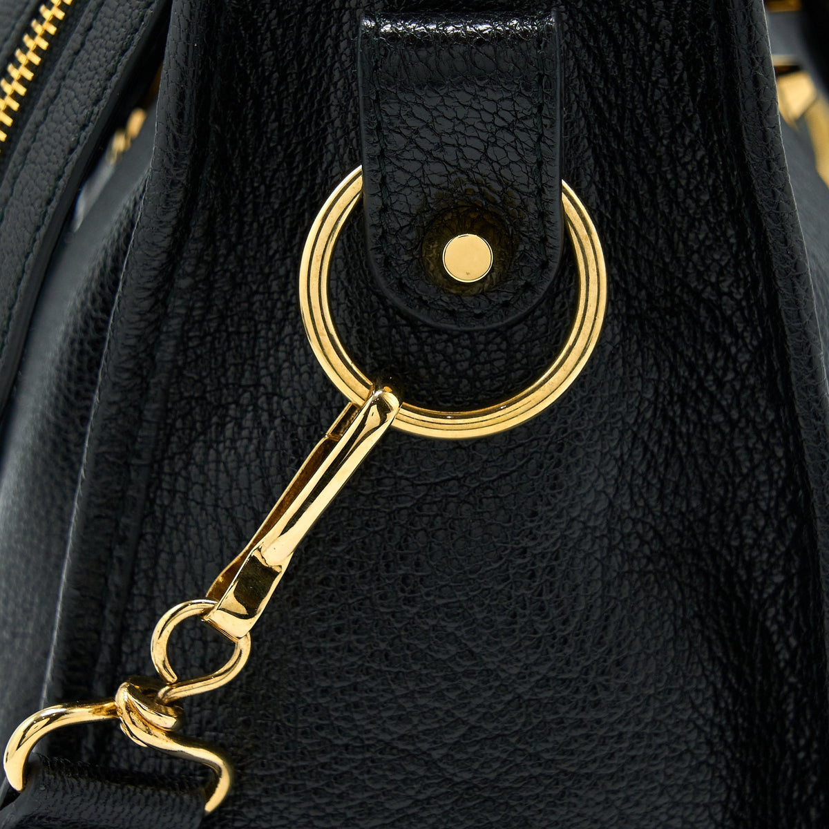 Balenciaga Edged City Bag Goatskin Black GHW — Designer Leather Handbag