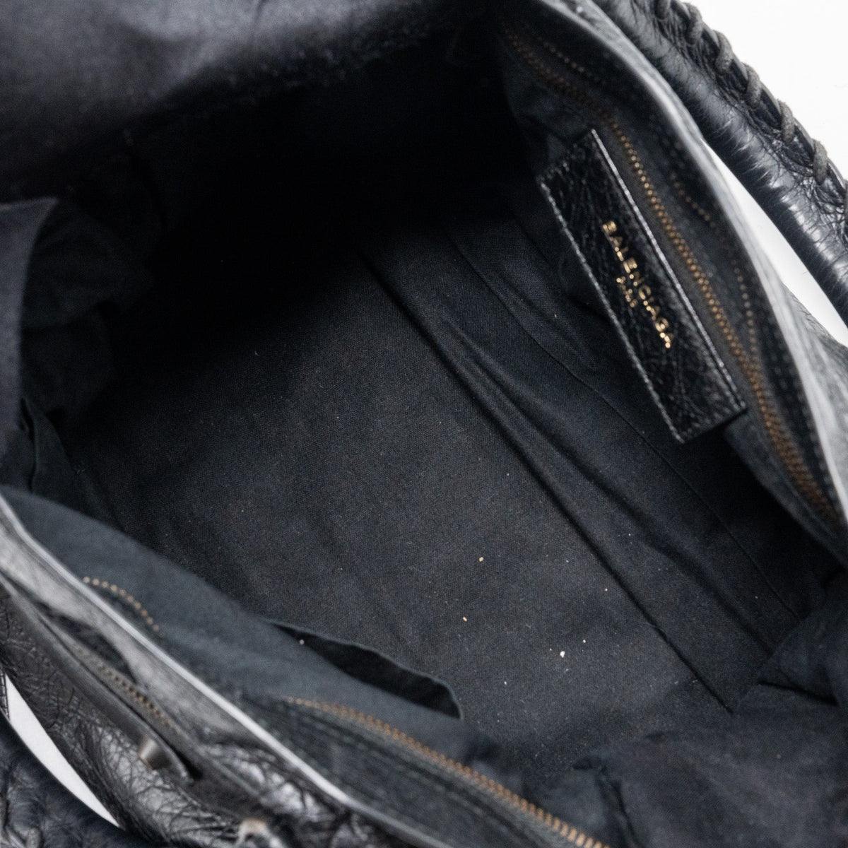 Luxar671 elegant leather Handbag side view
