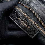 Luxar671 elegant leather Handbag back view