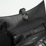 Luxar696 elegant leather Handbag flat lay view