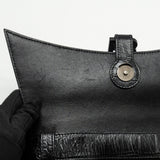 Luxar696 elegant leather Handbag angled view