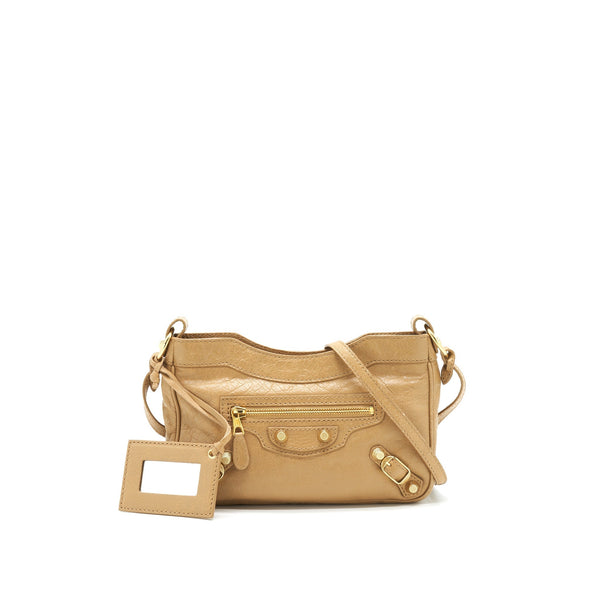 Balenciaga Giant Hip Bag in Beige — Designer Hip Bag