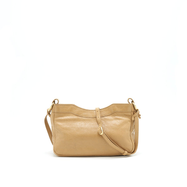 Balenciaga Giant Hip Bag in Beige — Designer Hip Bag