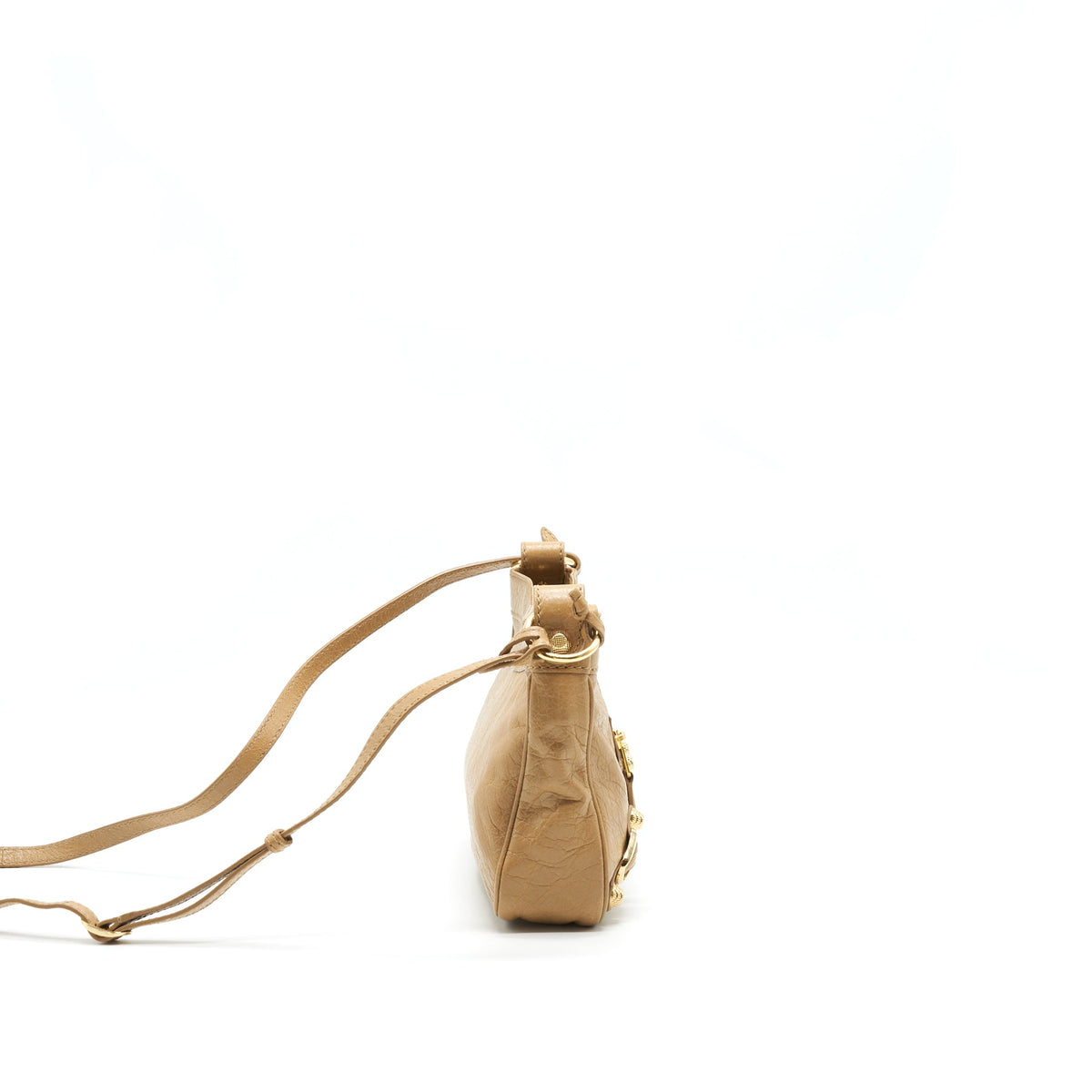 Balenciaga Giant Hip Bag in Beige — Designer Hip Bag