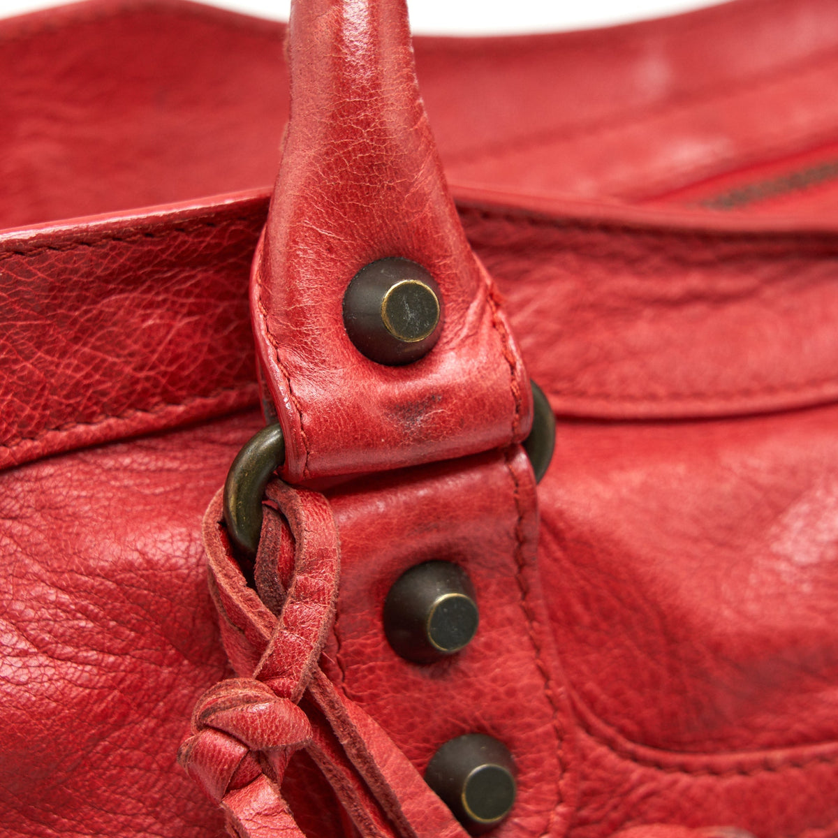 Luxar603 elegant leather Handbag back view