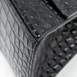 Luxar702 elegant leather Handbag top view