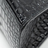 Luxar702 elegant leather Handbag side view