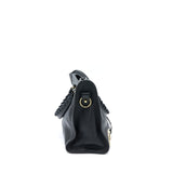 Side view of Balenciaga handbag Black premium designer bag