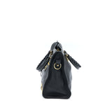 Luxar648 elegant leather Handbag flat lay view