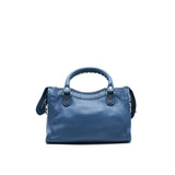 Authentic Balenciaga handbag Blue luxury fashion accessory