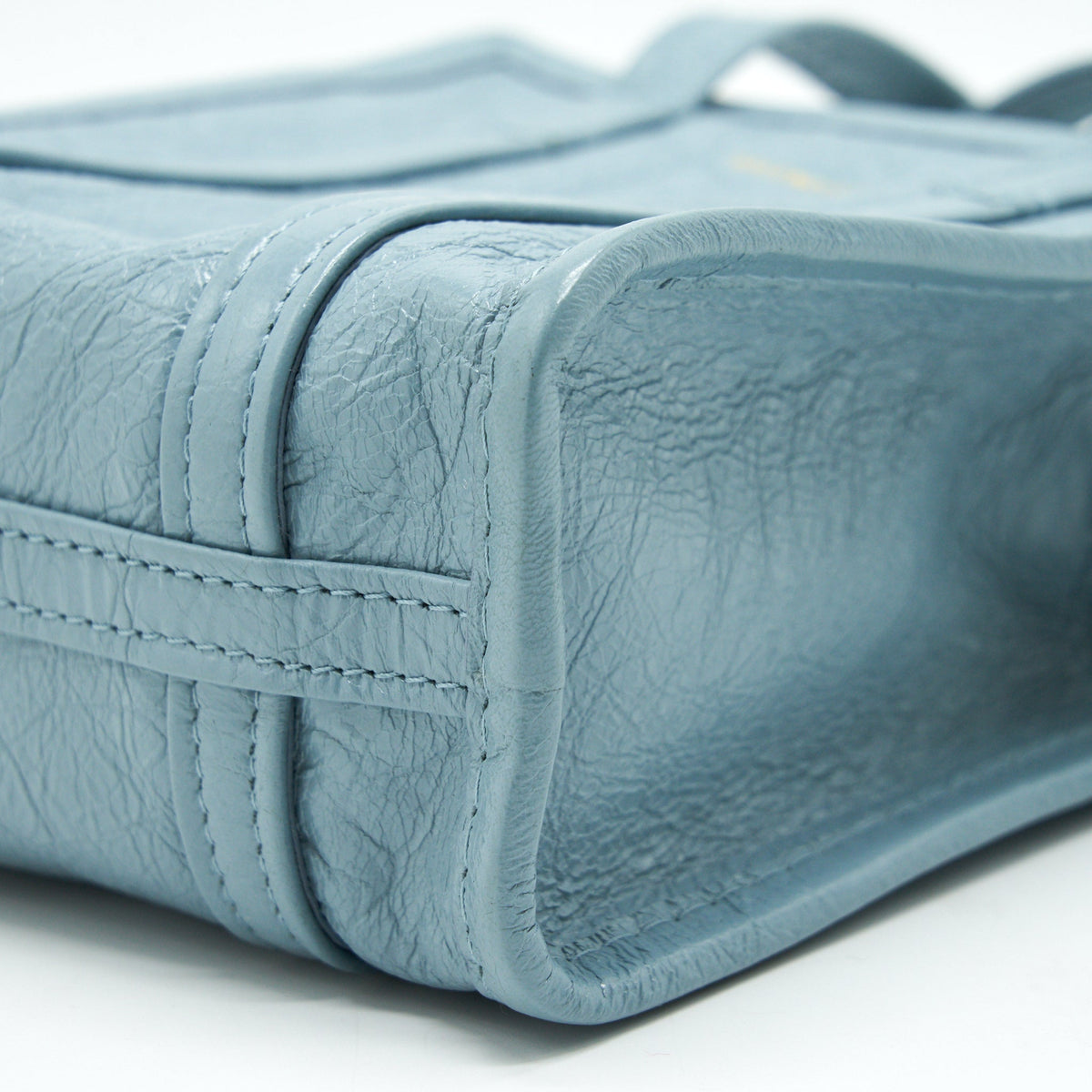 Luxar604 elegant leather Handbag angled view