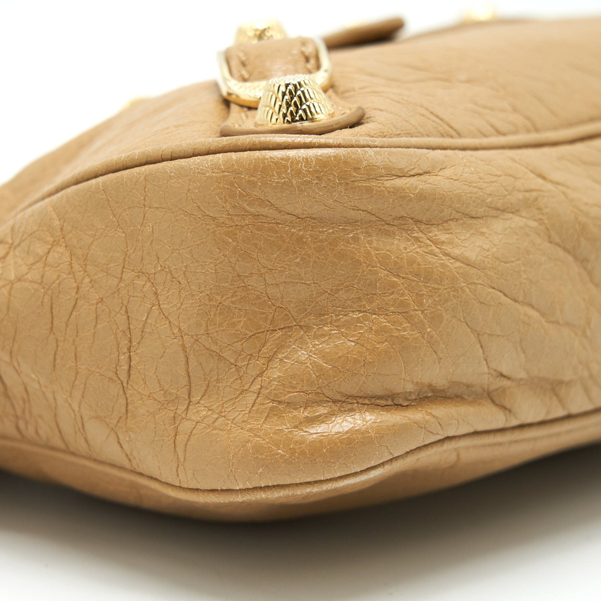 Balenciaga Giant Hip Bag in Beige — Designer Hip Bag