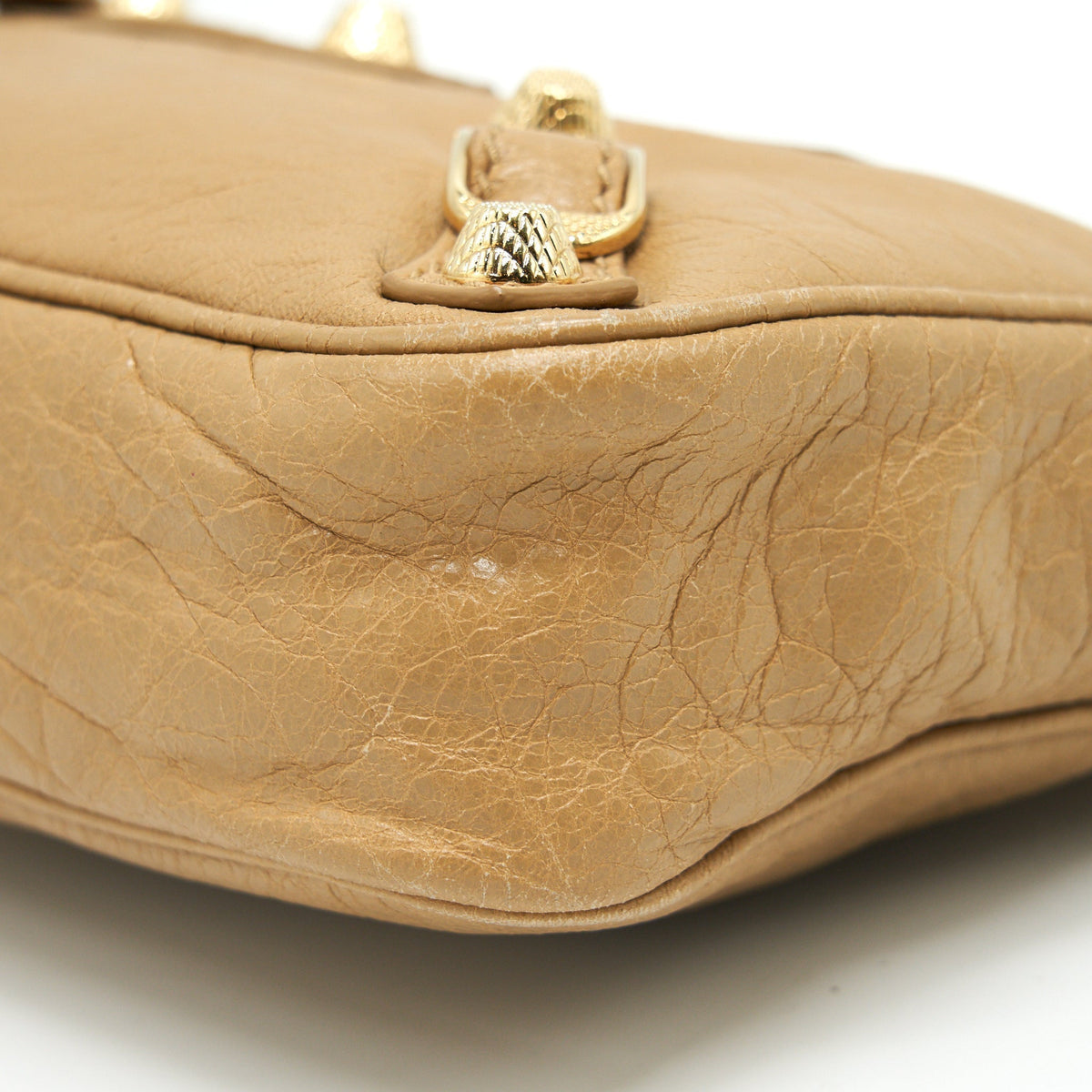 Balenciaga Giant Hip Bag in Beige — Designer Hip Bag