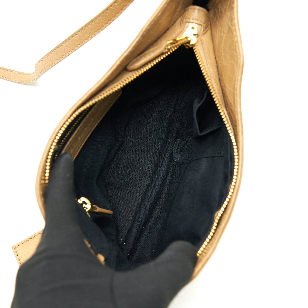 Balenciaga Giant Hip Bag in Beige — Designer Hip Bag