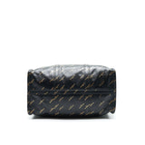 Luxar744 elegant leather Handbag top view