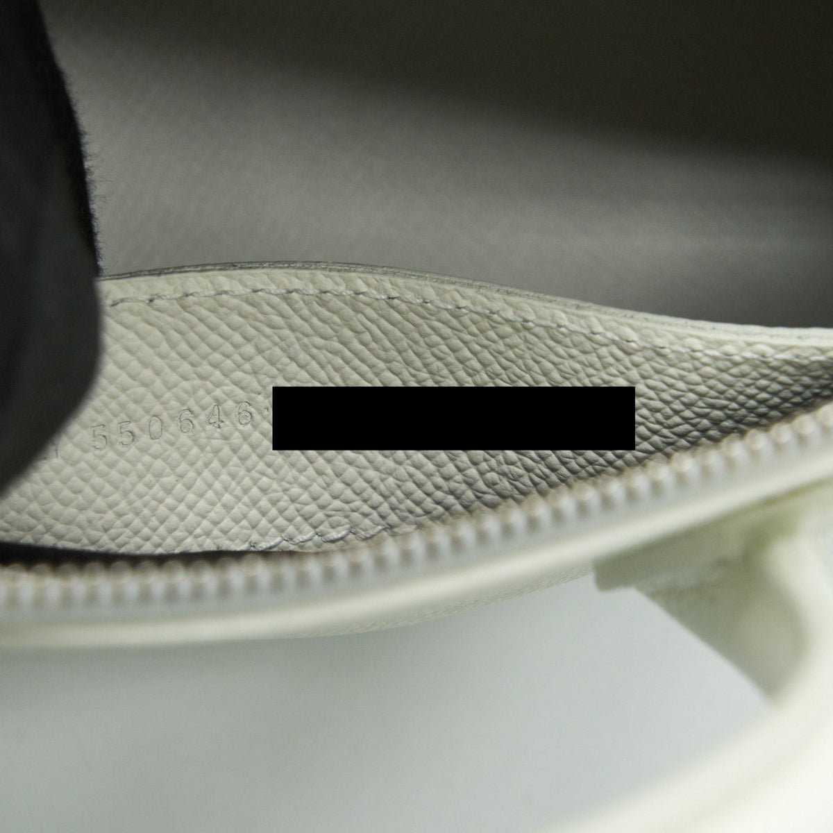 Side view of Balenciaga handbag White premium designer bag