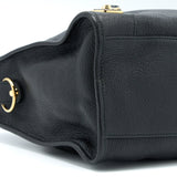Luxar648 elegant leather Handbag back view