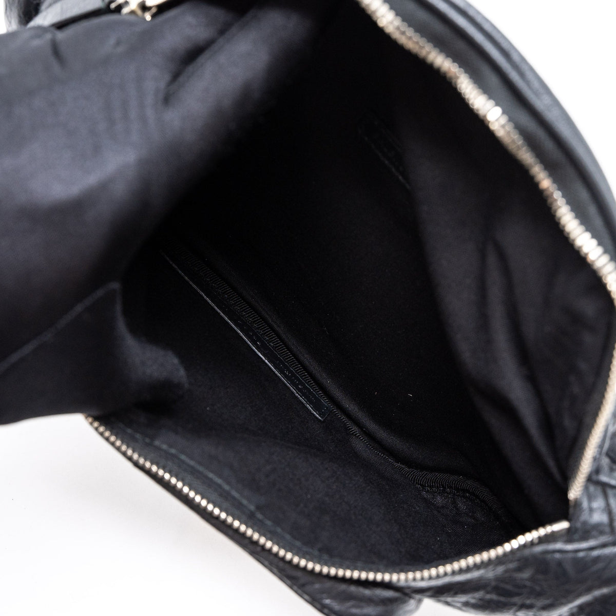 Balenciaga Europa Belt Bag Calfskin Black/Red SHW — Designer Belt Bag