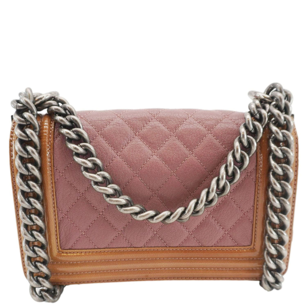 Chanel Bags Chanel Duo Boy Flap Small Goatskin Leather Crossbody Bag Pink Premium Designer Shoulder Bag