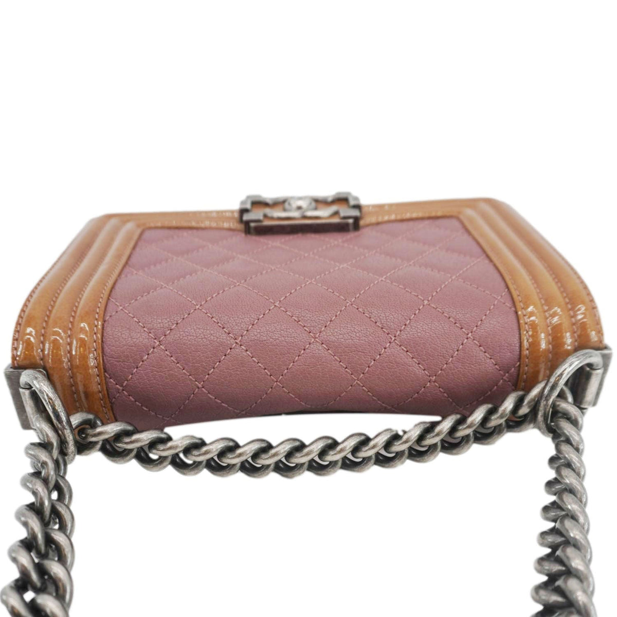 Chanel Bags Chanel Duo Boy Flap Small Goatskin Leather Crossbody Bag Pink Premium Designer Shoulder Bag