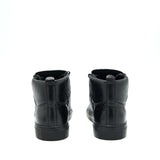 Balenciaga authentic luxury shoe Black leather craftsmanship