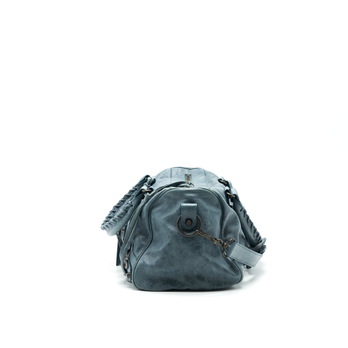 Luxar746 elegant leather Handbag flat lay view