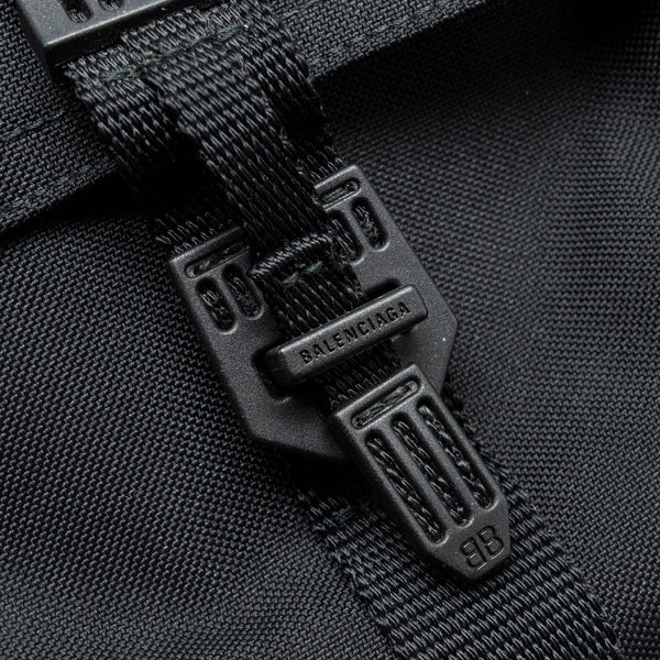 Balenciaga Army Messenger Bag Black Recycled Nylon Black/black hardware — Designer Messenger Bag
