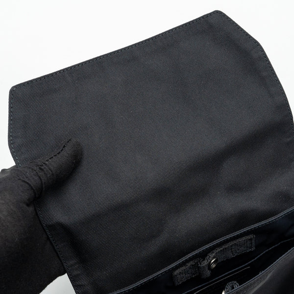 Balenciaga Army Messenger Bag Black Recycled Nylon Black/black hardware — Designer Messenger Bag
