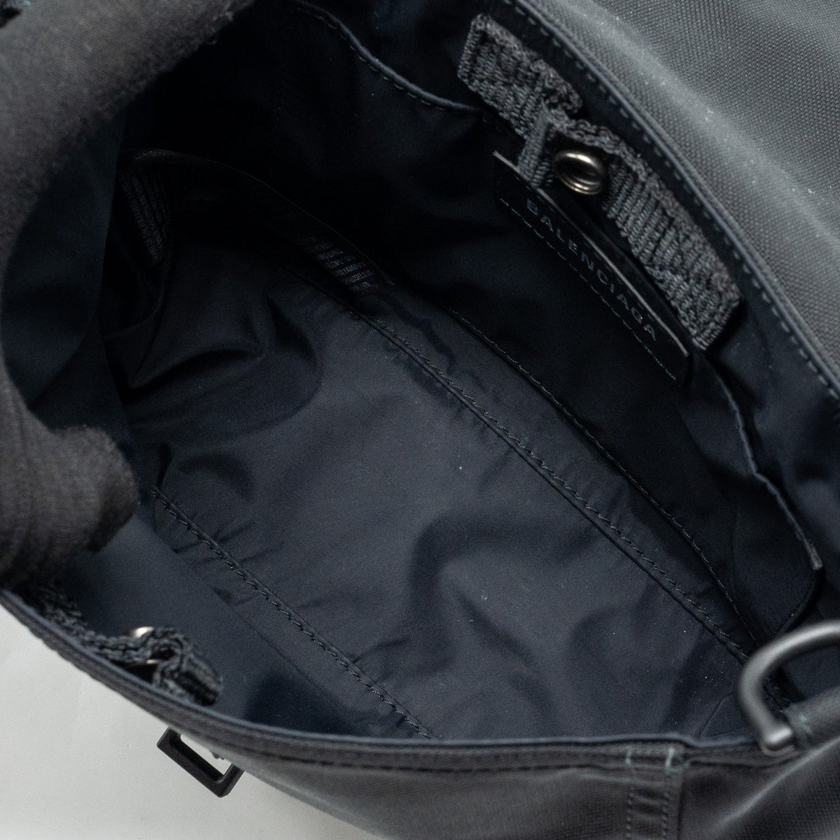 Balenciaga Army Messenger Bag Black Recycled Nylon Black/black hardware — Designer Messenger Bag