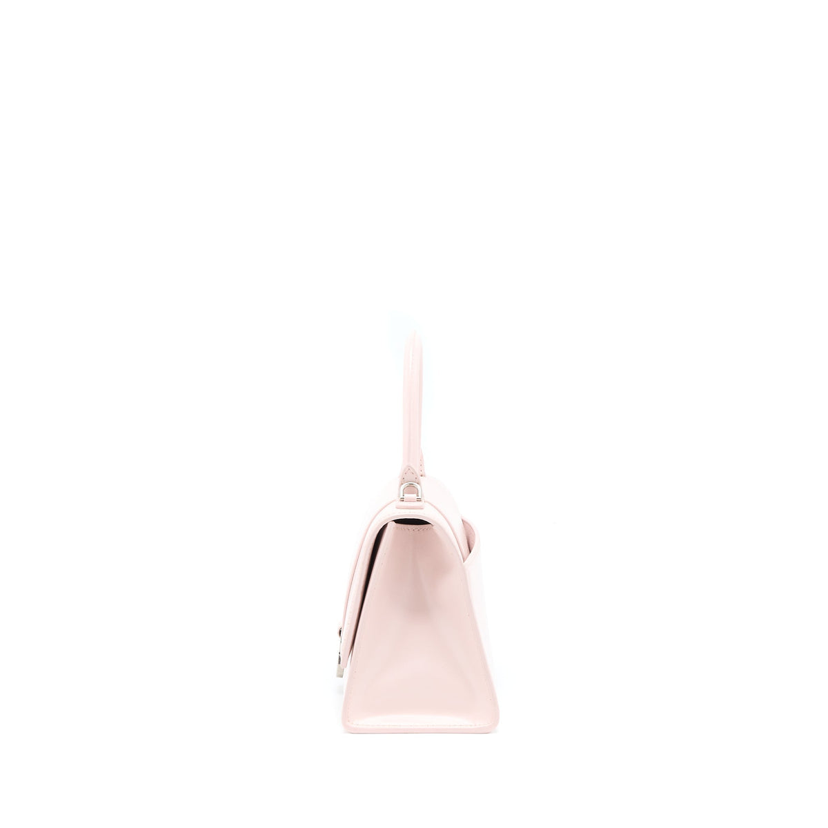 Balenciaga Hourglass S Calfskin Pink SHW | Designer Top Handle Bag