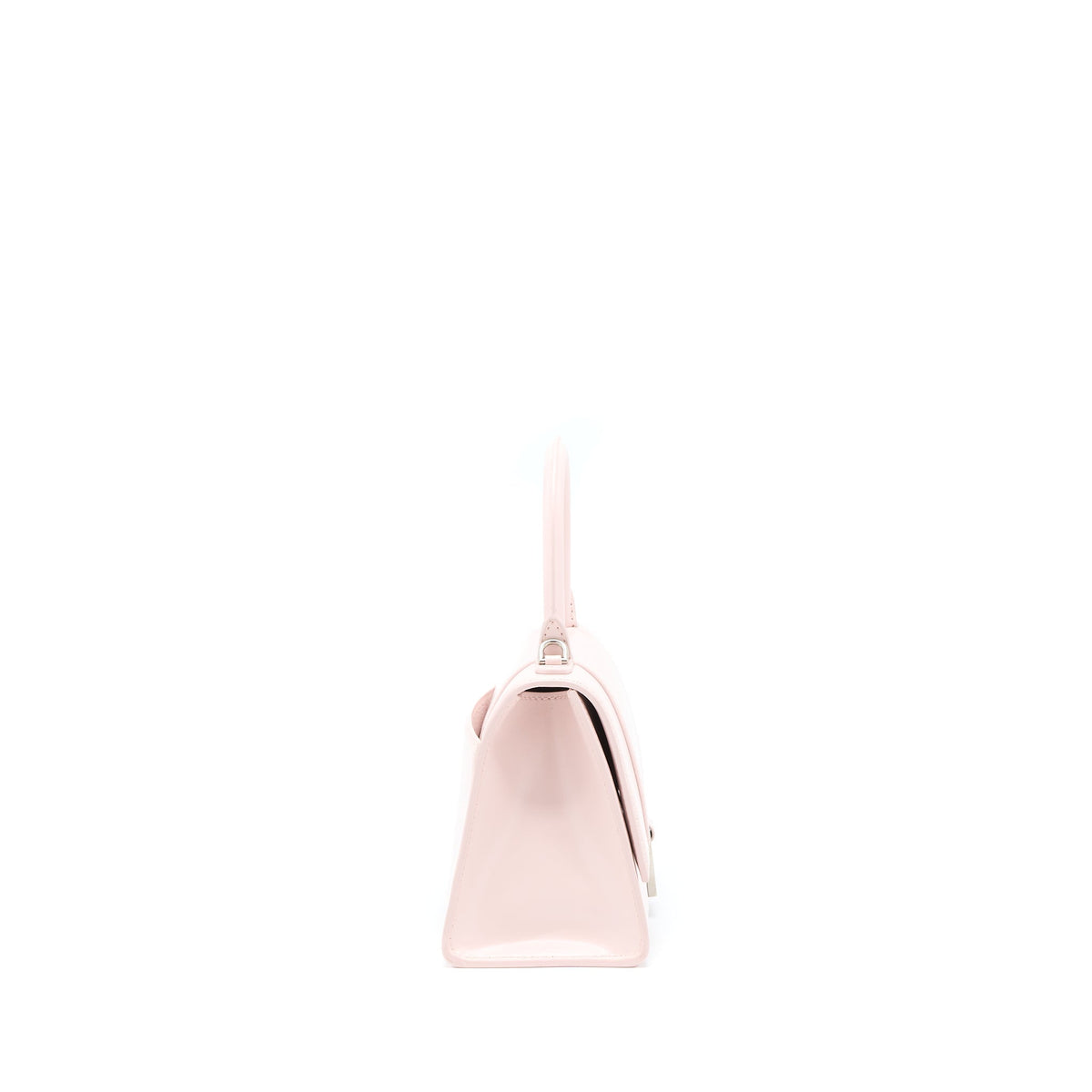 Balenciaga Hourglass S Calfskin Pink SHW | Designer Top Handle Bag