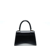 Side view of Balenciaga handbag Black premium designer bag