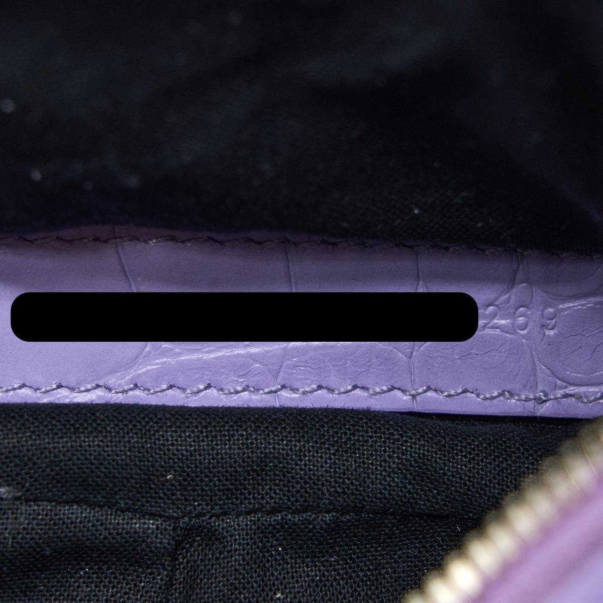 Balenciaga Le Cagole XS Shoulder Bag Croc Embossed Calfskin Light Purple SHW | Studded Leather Shoulder Bag