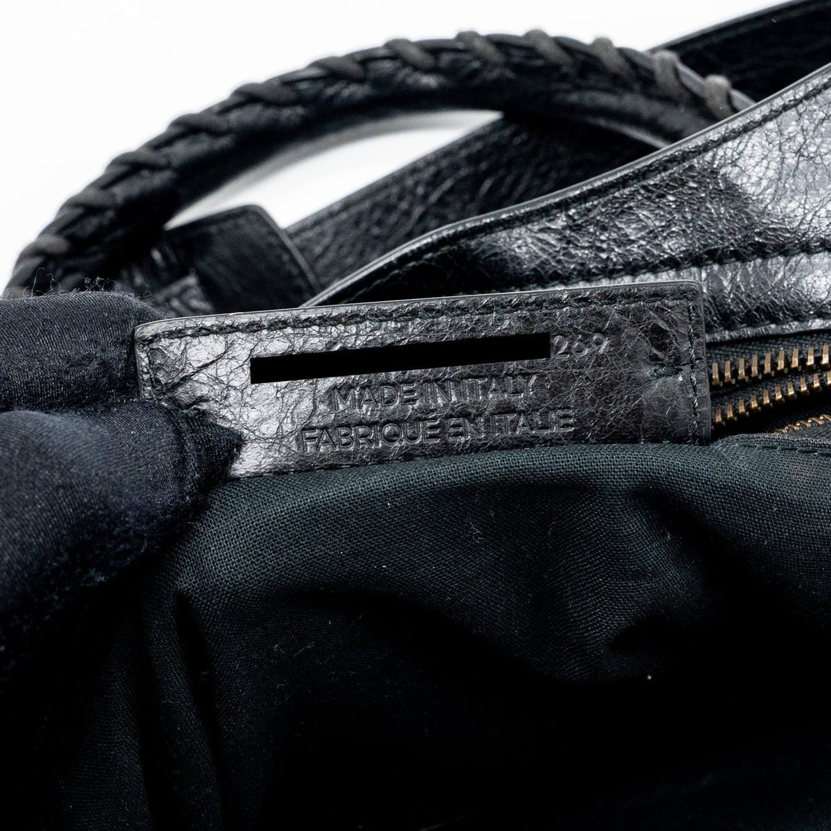 Balenciaga Classic City Bag leather Black Ruthenium Gold Hardware — Designer Leather Handbag