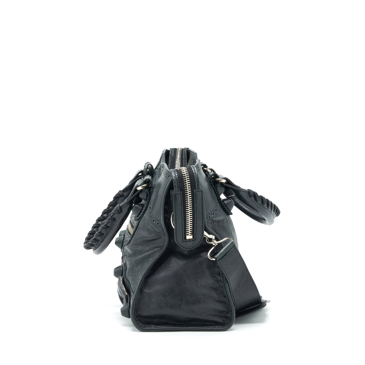 Balenciaga Giant City Bag Black SHW — Designer Leather Handbag