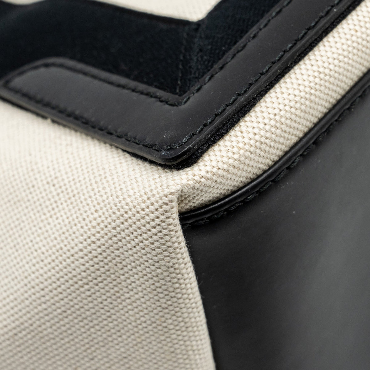 Side view of Balenciaga handbag Black premium designer bag