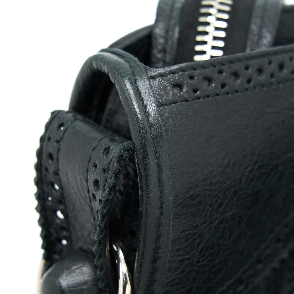 Balenciaga Giant City Bag Black SHW — Designer Leather Handbag