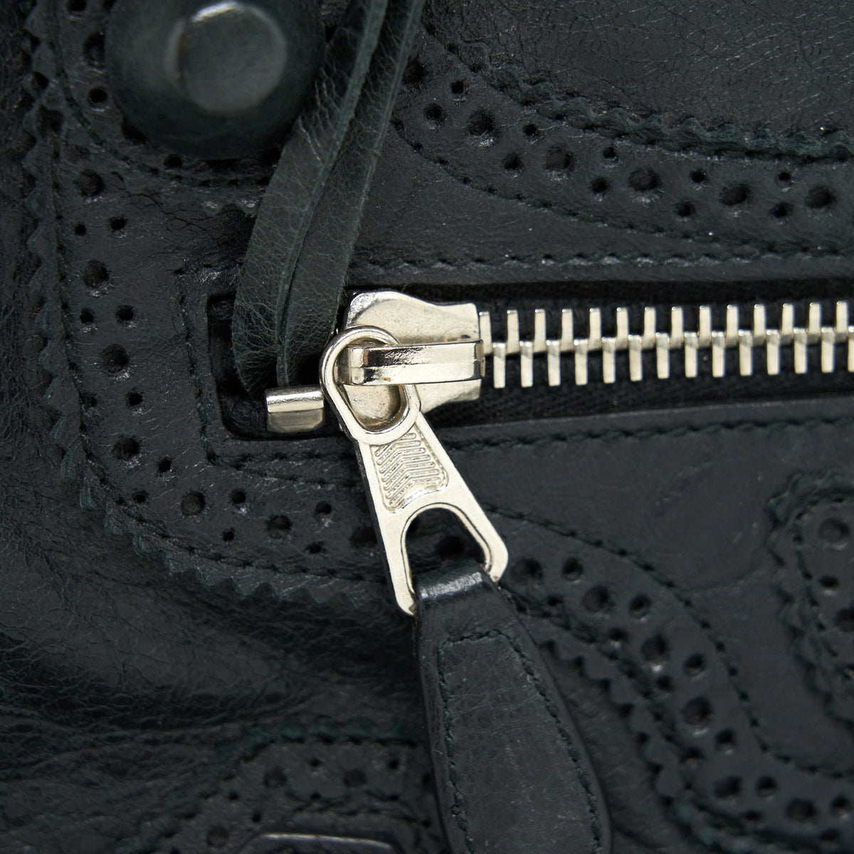 Balenciaga Giant City Bag Black SHW — Designer Leather Handbag