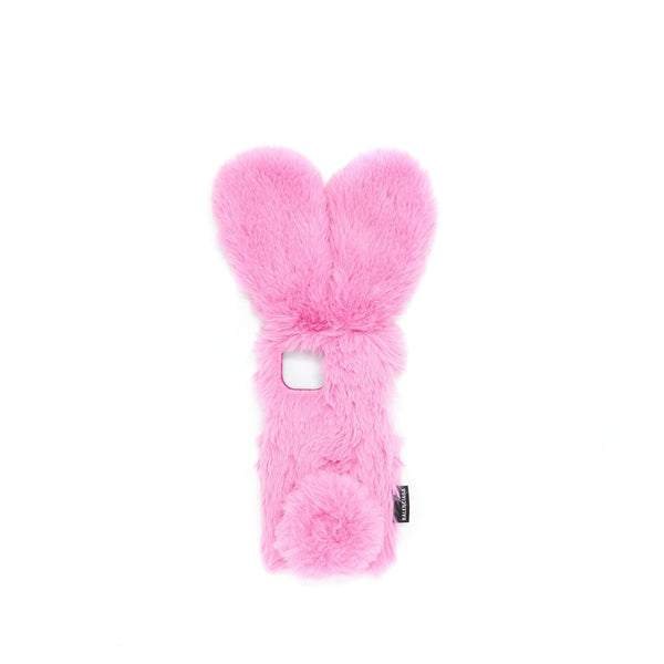 Balenciaga Iphone12 /12 pro Fluffy Bunny Phone Case Pink | Designer Luxury Handbag