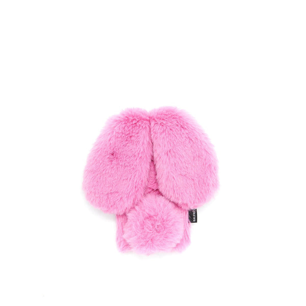 Balenciaga Iphone12 /12 pro Fluffy Bunny Phone Case Pink | Designer Luxury Handbag
