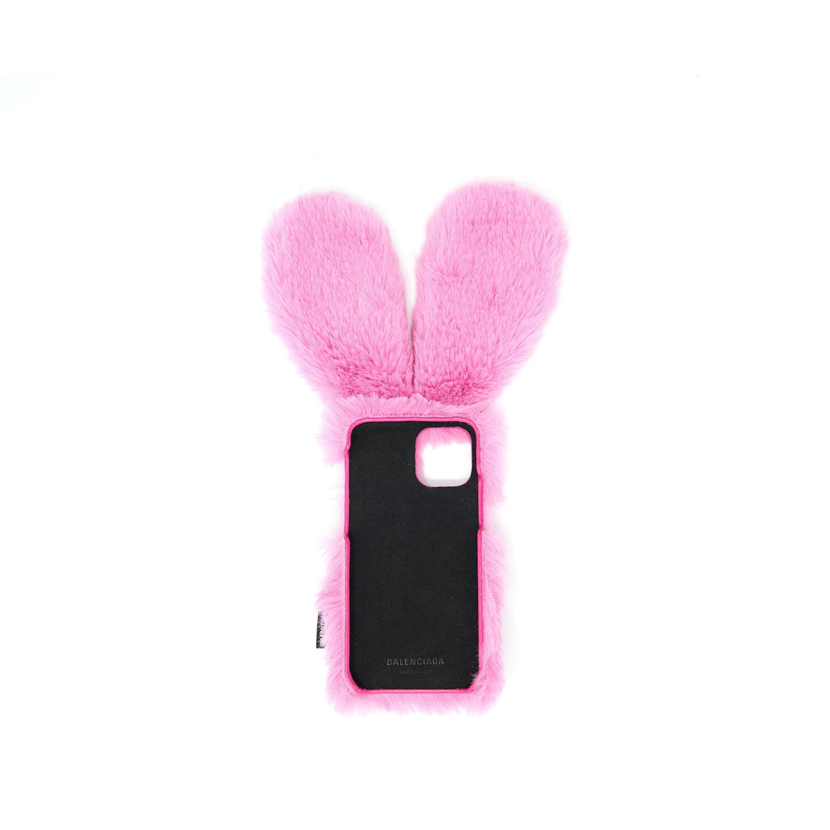 Balenciaga Iphone12 /12 pro Fluffy Bunny Phone Case Pink | Designer Luxury Handbag